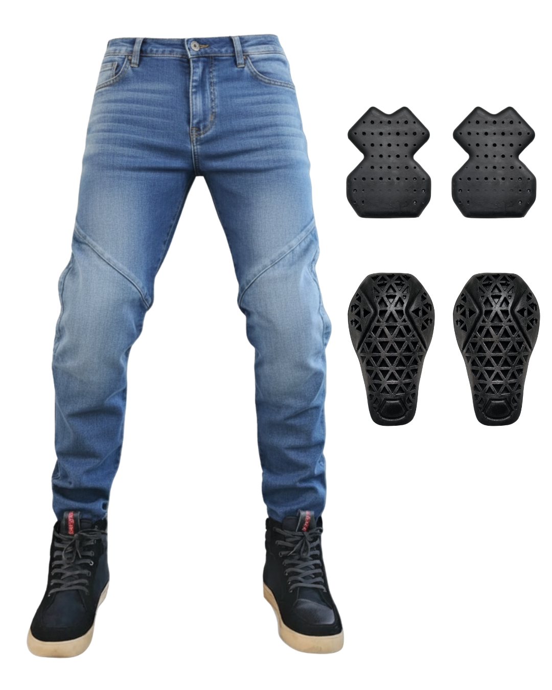 Jean UrbanGuard X / Azul / Incluye Protecciones