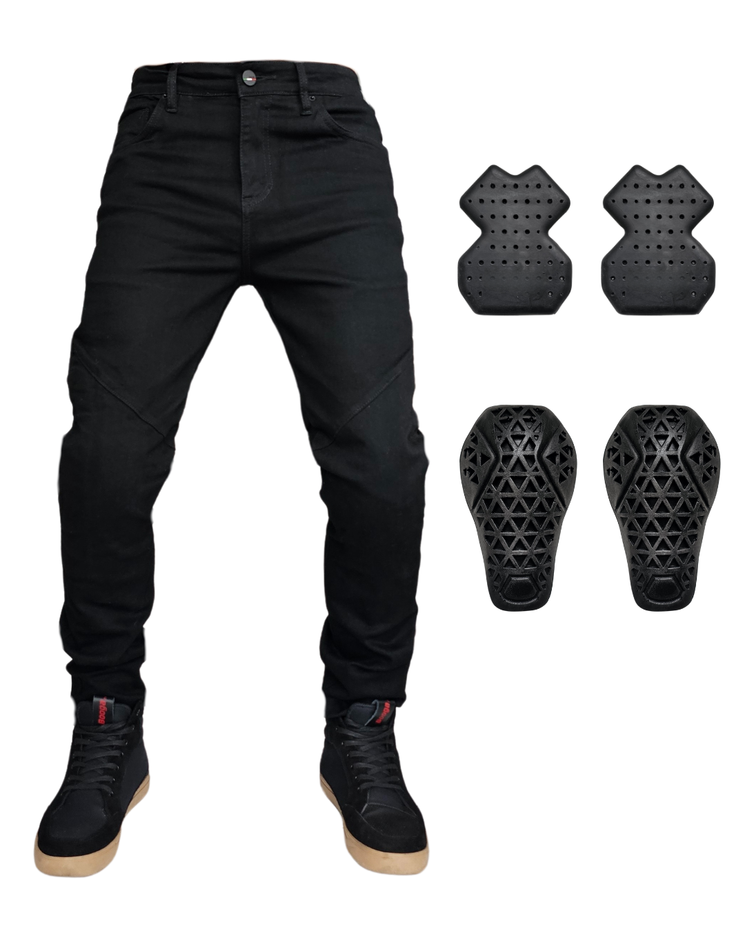 Jean UrbanGuard X / Negro / Incluye Protecciones