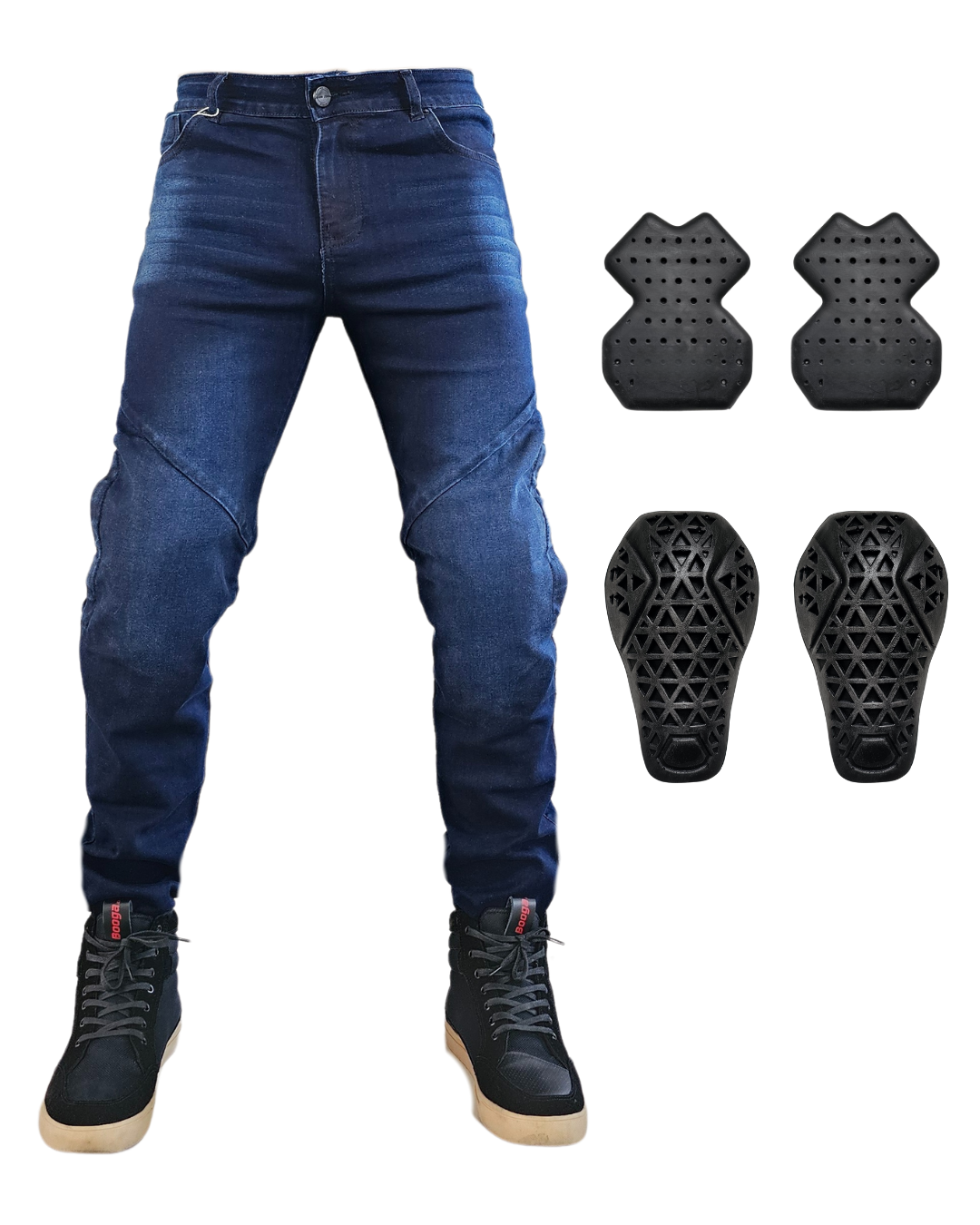 Jean UrbanGuard X / Azul oscuro / Incluye Protecciones