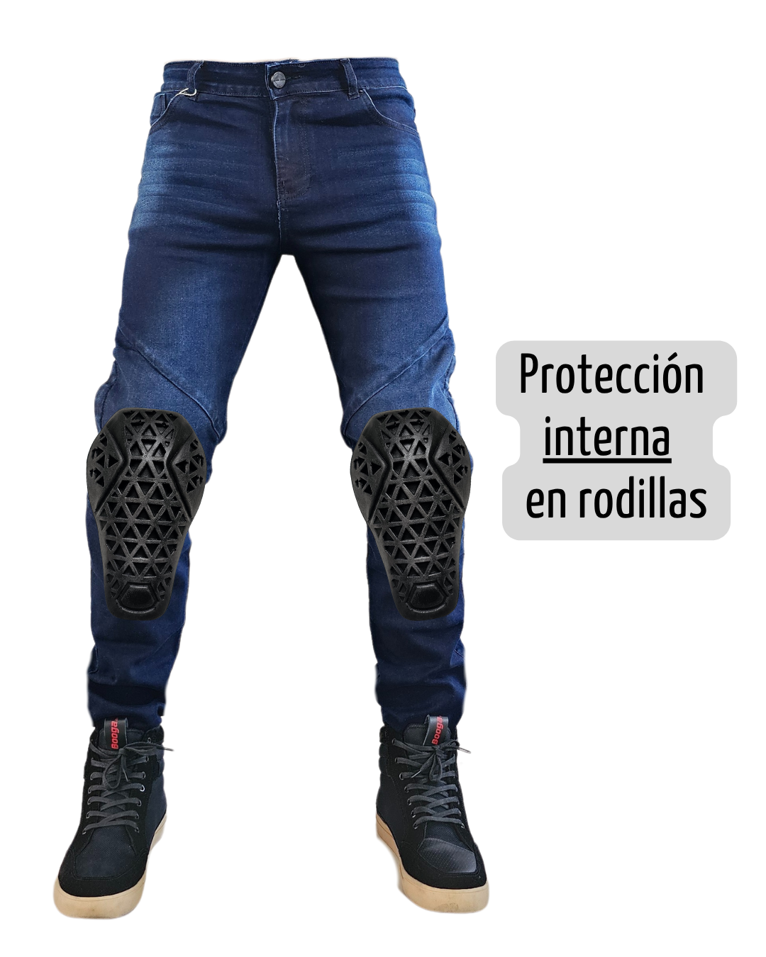 Jean UrbanGuard X / Azul oscuro / Incluye Protecciones